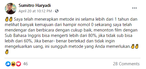 berbicara bahasa Inggris