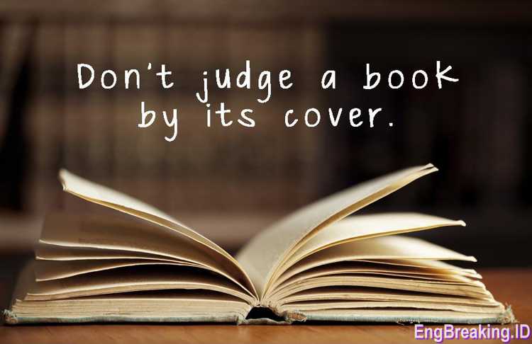 Don’t judge a book by its cover